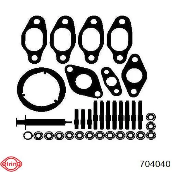 Купити 030TA16742000 Mahle Original Прокладка турбіни, монтажний комплект
