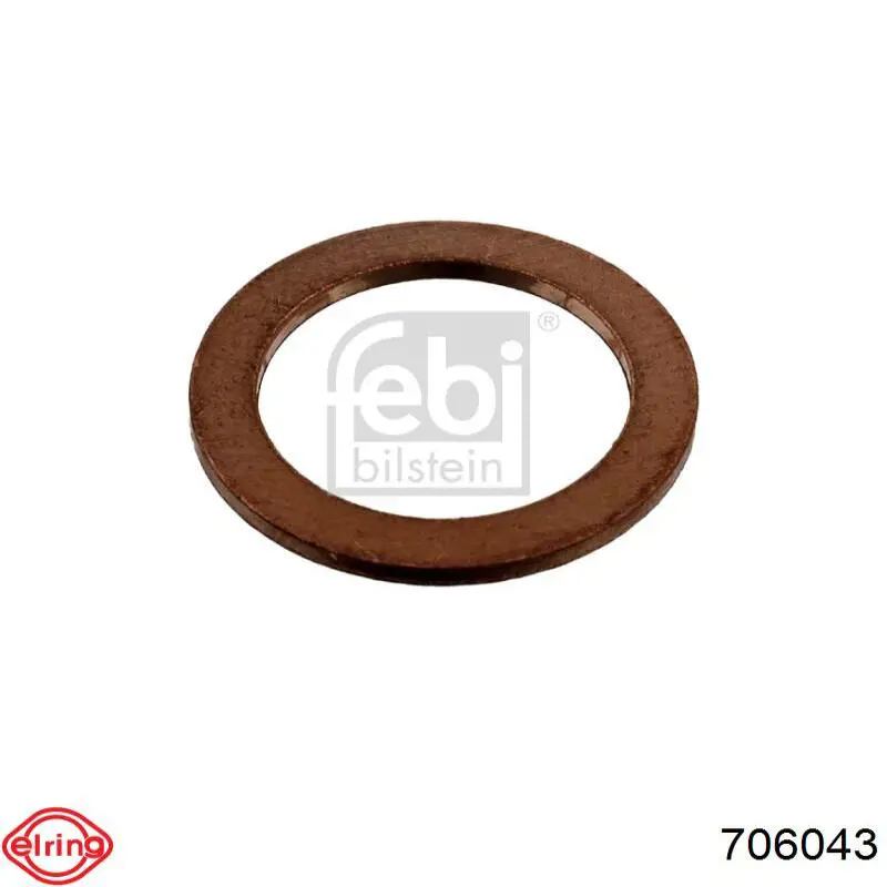 Купити 706043 Elring Заглушка задньої кришки КПП