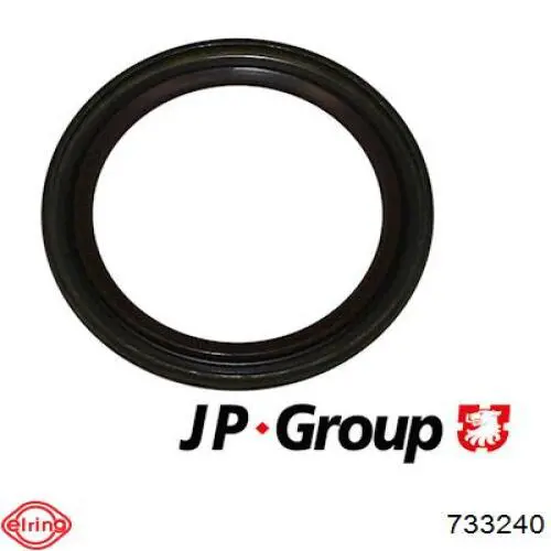 Сальник коленвала двигуна, передній Elring 733240 ціна, від 5.25 USD