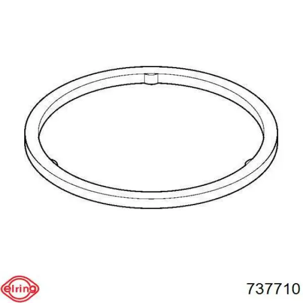 Кільце глушника Elring 737710