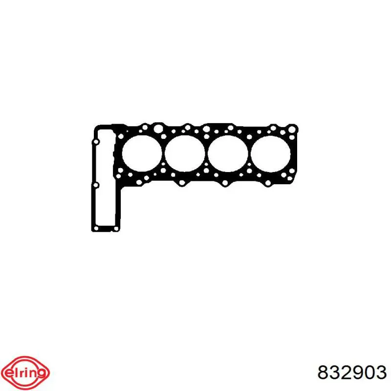 Купити A6010163020 Mercedes Прокладка ГБЦ