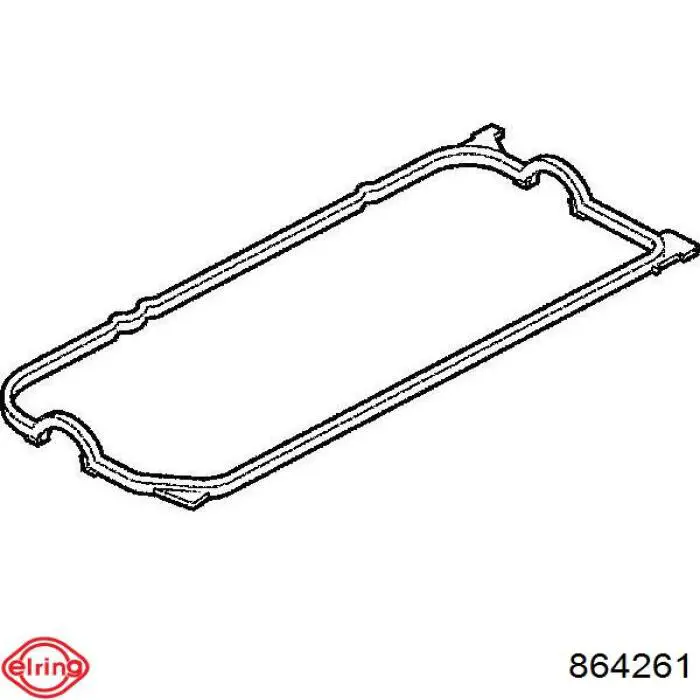 Прокладка клапанної кришки двигуна Elring 864261 ціна, від 6.49 USD