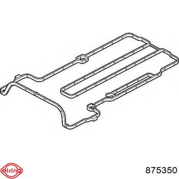 Прокладка клапанної кришки 93178481 Opel