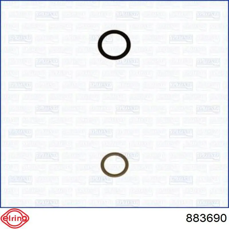 Ущільнююче кільце форсунок інжектора Elring 883690 ціна, від 4.26 USD