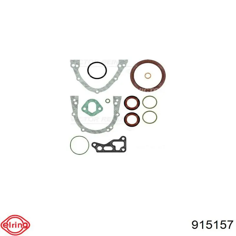Комплект прокладок двигуна, нижній Corteco 427938P ціна, від 39.11 USD