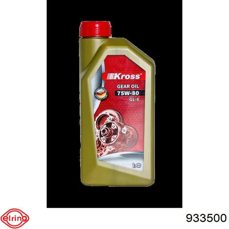 Сальник коленвала двигуна, передній Elring 933500 ціна, від 7.19 USD