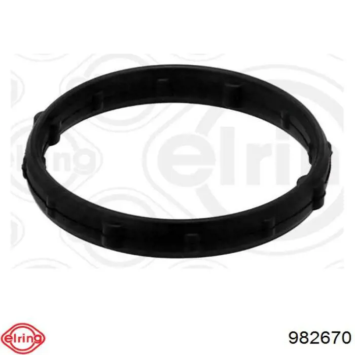 Сальник колінвала двигуна, задній Elring 982670 ціна, від 16.96 USD