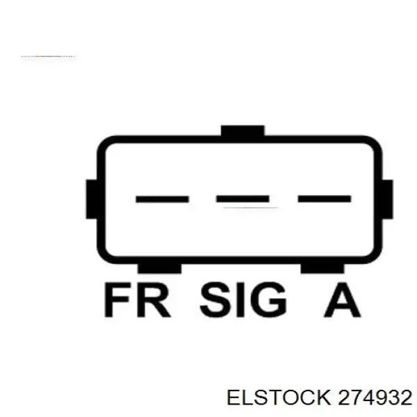 Генератор 274932 Elstock