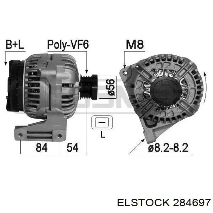 36050268 Volvo Авто генератор