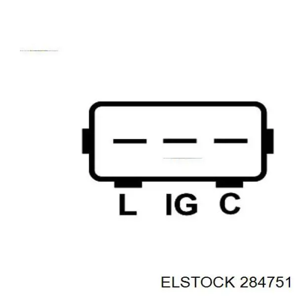 284751 Elstock генератор