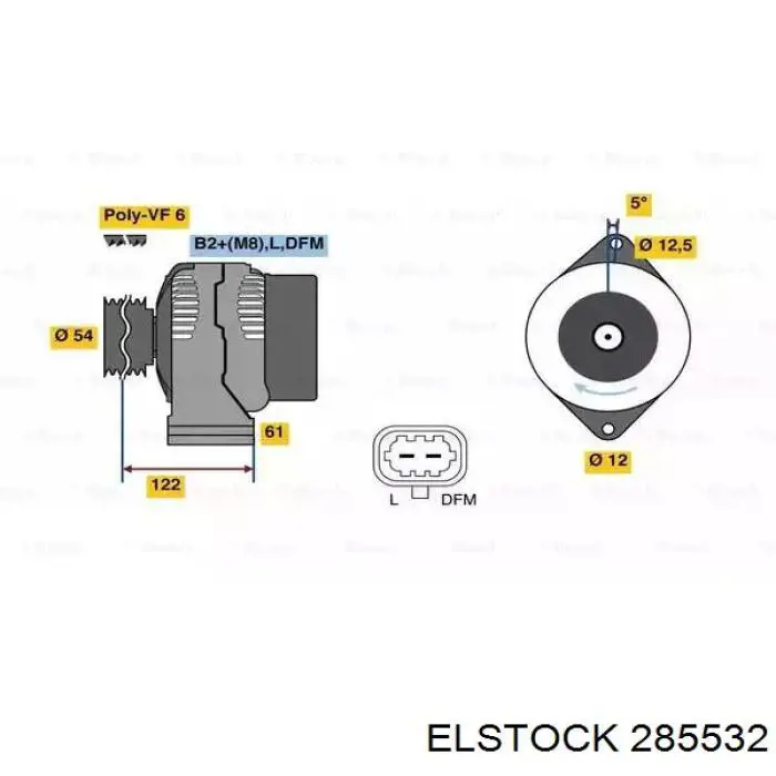 Купити 285532 Elstock Генератор