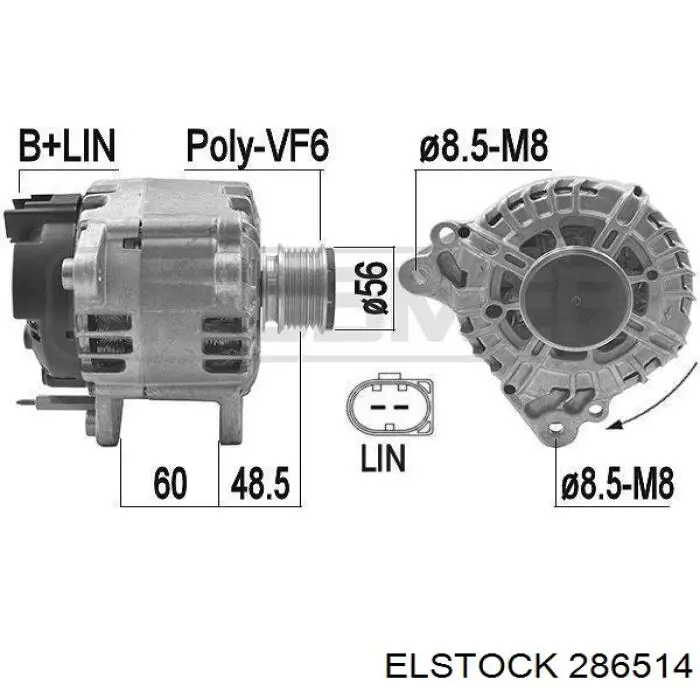439718 VALEO Авто генератор