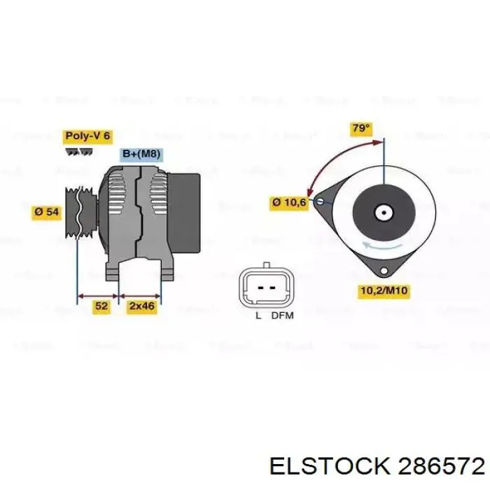 Генератор Suzuki 3140084E12 ціна, від 128.75 USD