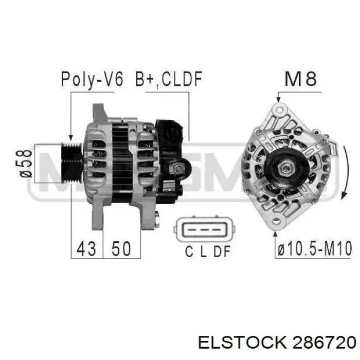 Купити 63732140010 Magneti Marelli Генератор