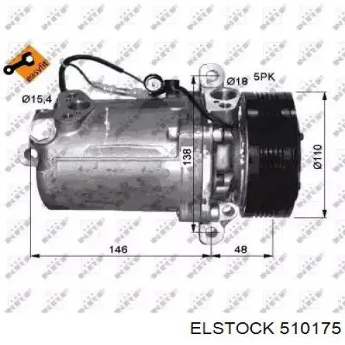 Компресор кондиціонера ACP1071000S Mahle Original