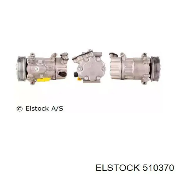 Компресор системи кондиціювання Sanden SD6C121364F ціна, від 76.86 USD