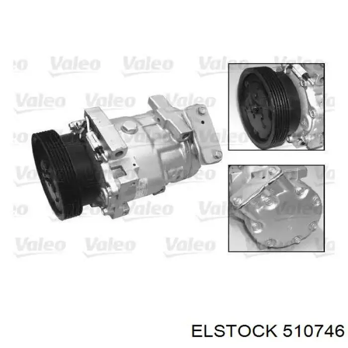 Насос кондиціонера VALEO 813756