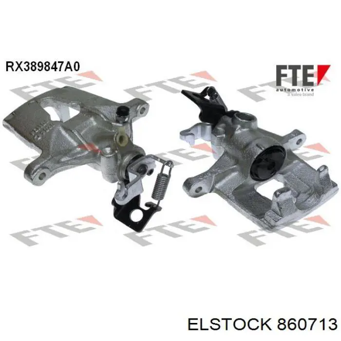 Супорт задній лівий 860713 Elstock