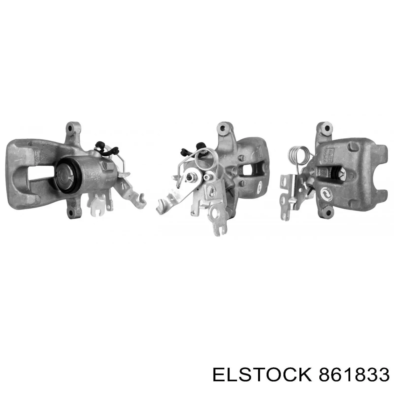 Супорт гальмівний задній лівий Elstock 861833 ціна, від 64.68 USD