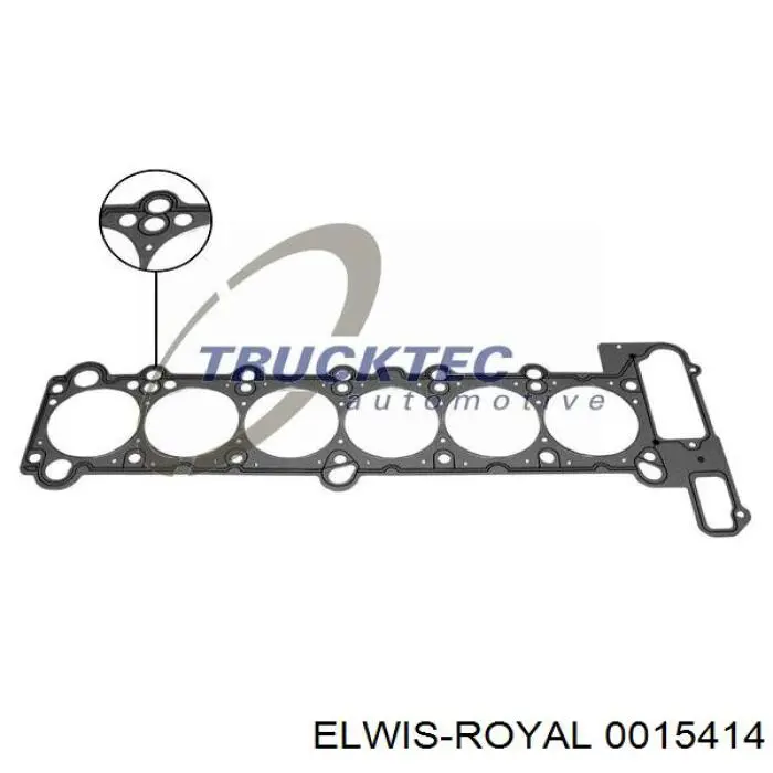 Прокладка ГБЦ Elwis Royal 0015414 ціна, від 26.79 USD