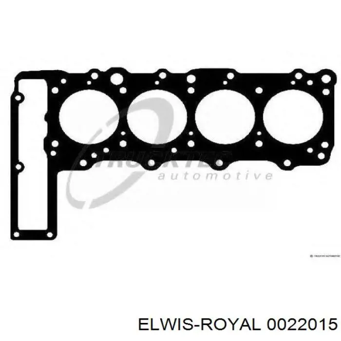 0022015 Elwis Royal прокладка головки блока циліндрів (гбц)