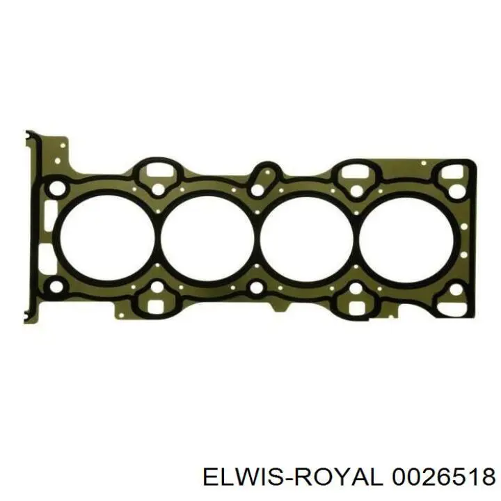 0026518 Elwis Royal прокладка головки блока циліндрів (гбц)