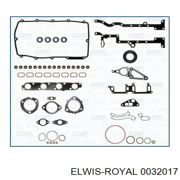 Прокладка головки блока циліндрів (ГБЦ) 0032017 Elwis Royal