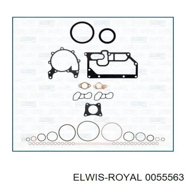 0055563 Elwis Royal прокладка головки блока циліндрів (гбц)