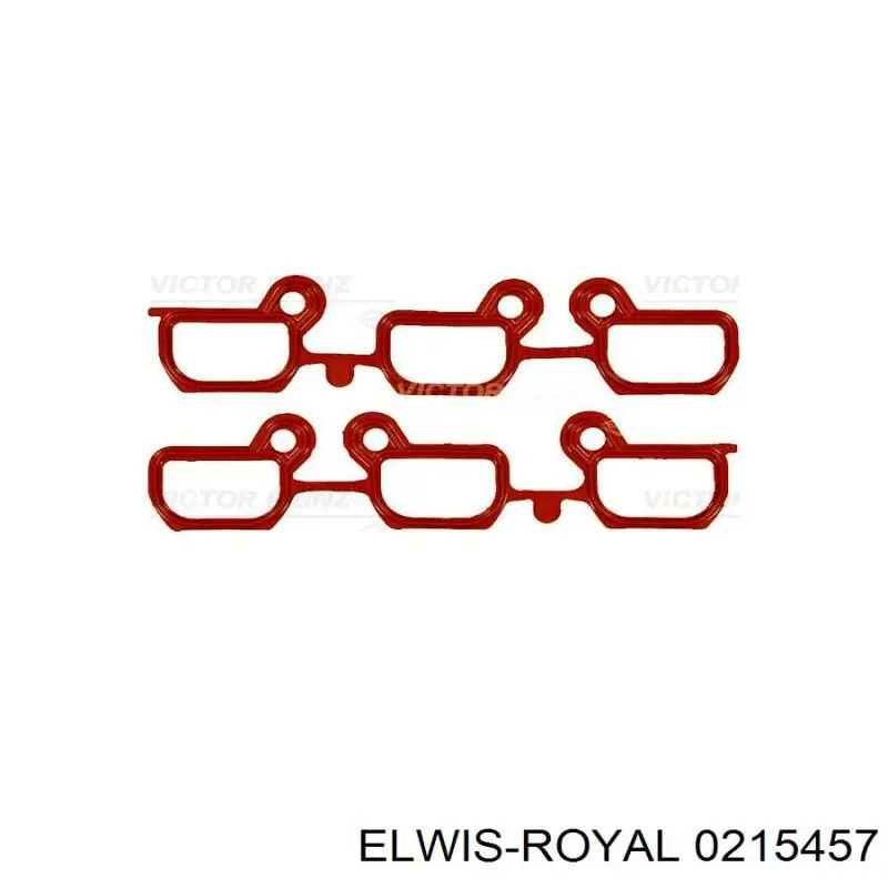 Прокладка впускного колектора, нижня 0215457 Elwis Royal