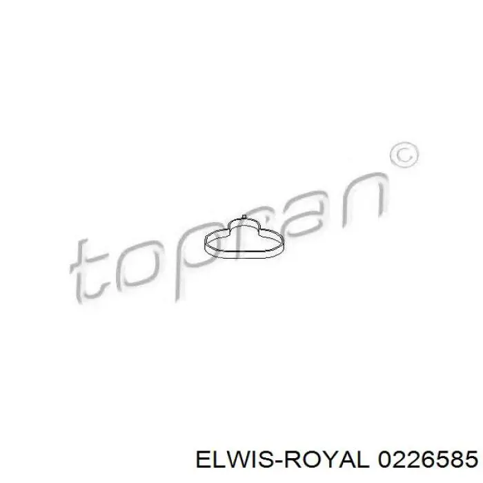 Прокладка впускного колектора F8RZ9461AA Ford