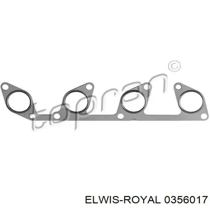 0356017 Elwis Royal прокладка випускного колектора