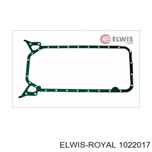 1022017 Elwis Royal прокладка піддону картера двигуна