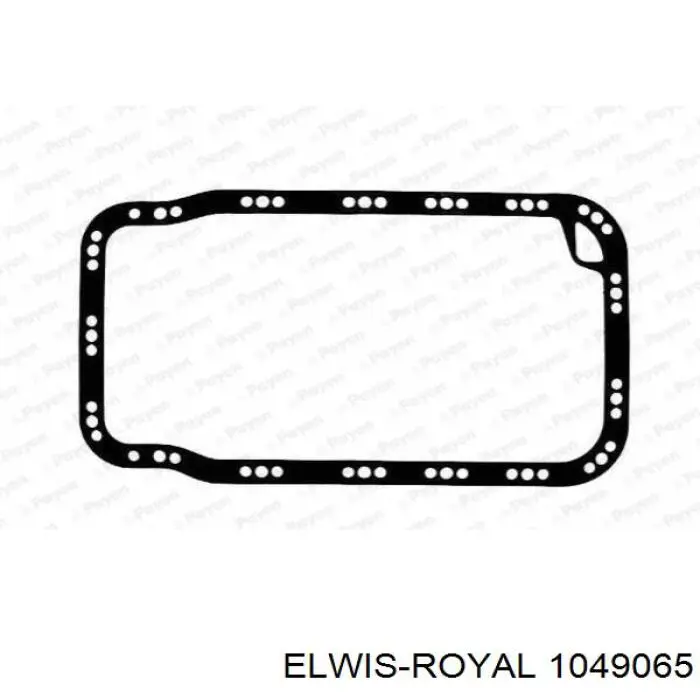 1049065 Elwis Royal прокладка піддону картера двигуна