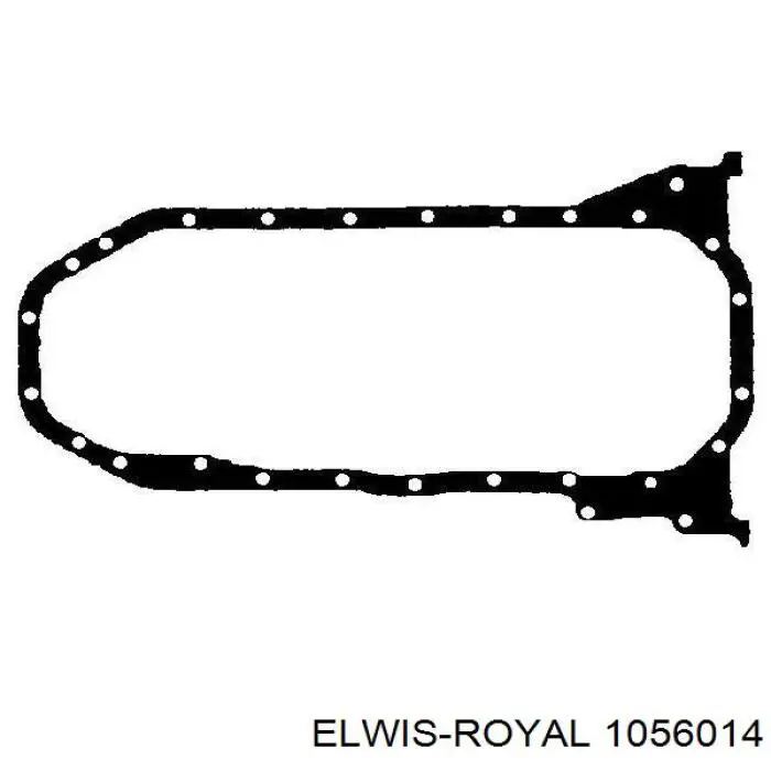 1056014 Elwis Royal прокладка піддону картера двигуна