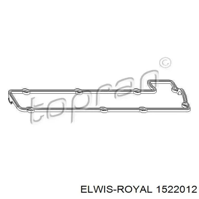 Прокладка клапанної кришки двигуна 1522012 Elwis Royal