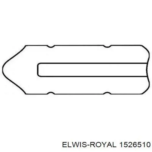1526510 Elwis Royal прокладка клапанної кришки двигуна