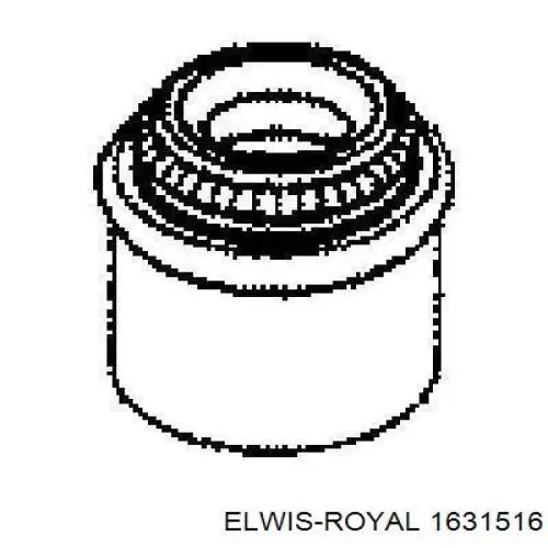 1631516 Elwis Royal сальник клапана (маслознімний, випускного)