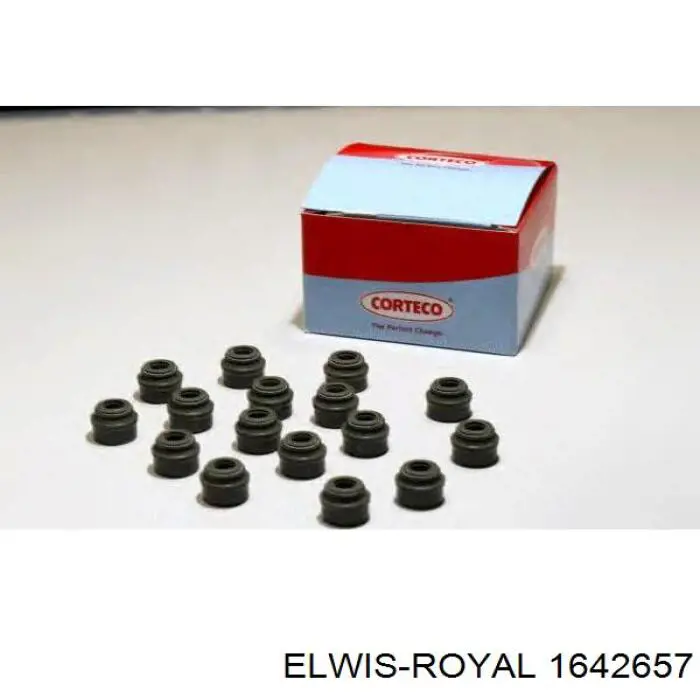 1642657 Elwis Royal сальник клапана (маслознімний, впуск/випуск, комплект на мотор)