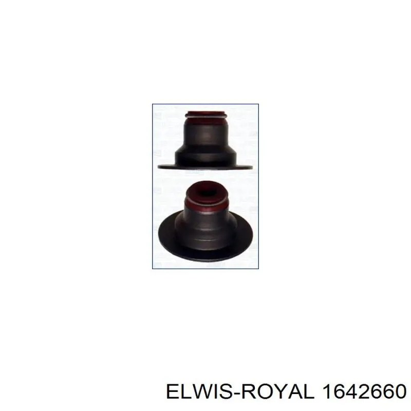 1642660 Elwis Royal сальник клапана (маслознімний, впуск/випуск)