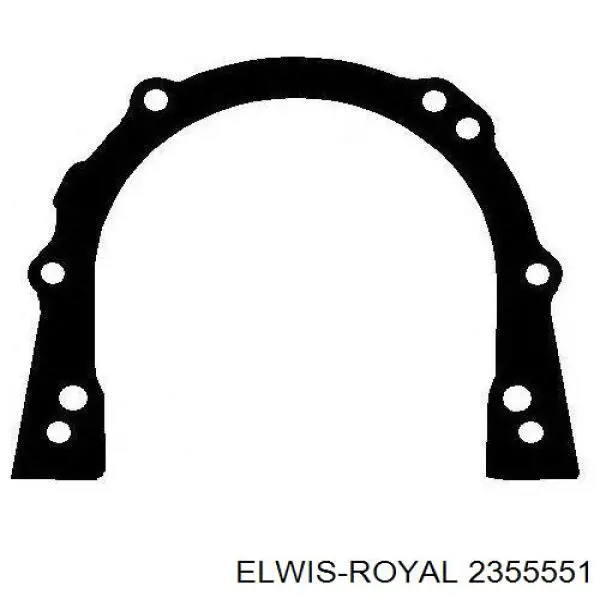 2355551 Elwis Royal прокладка колінвалу двигуна, задня