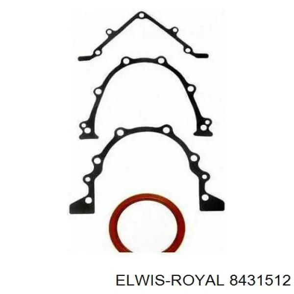 Сальник колінвала двигуна, задній Elwis Royal 8431512 ціна, від 4.10 USD