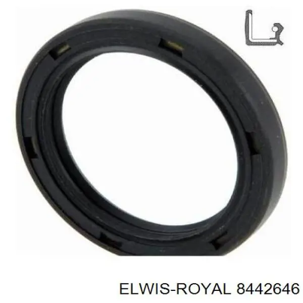 Сальник двигуна, распредвала Elwis Royal 8442646 ціна, від 2.34 USD