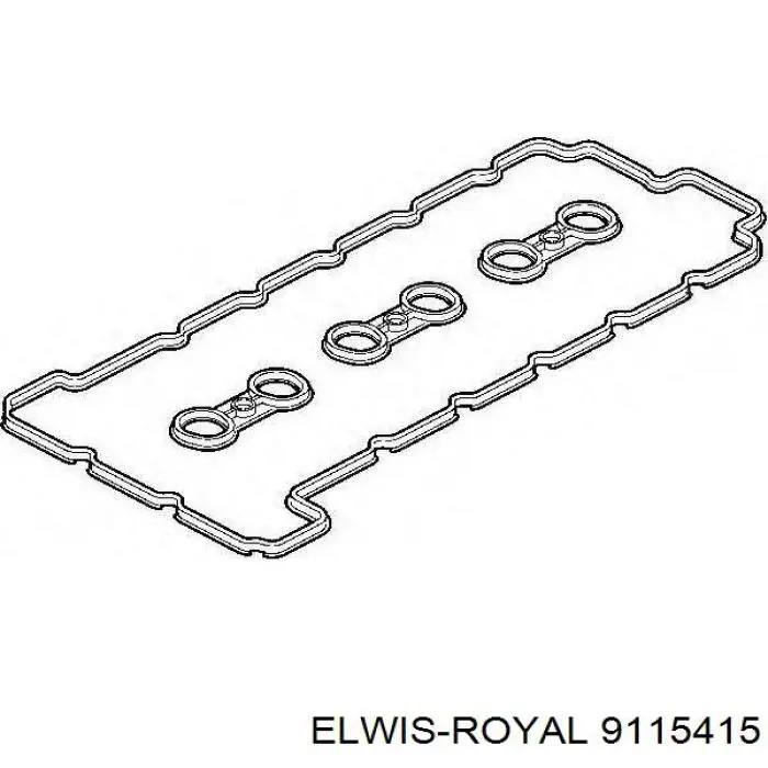 9115415 Elwis Royal прокладка клапанної кришки двигуна, комплект