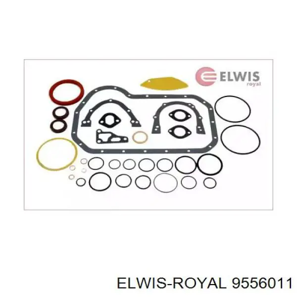 Комплект прокладок двигуна, нижній Elwis Royal 9556011 ціна, від 44.06 USD