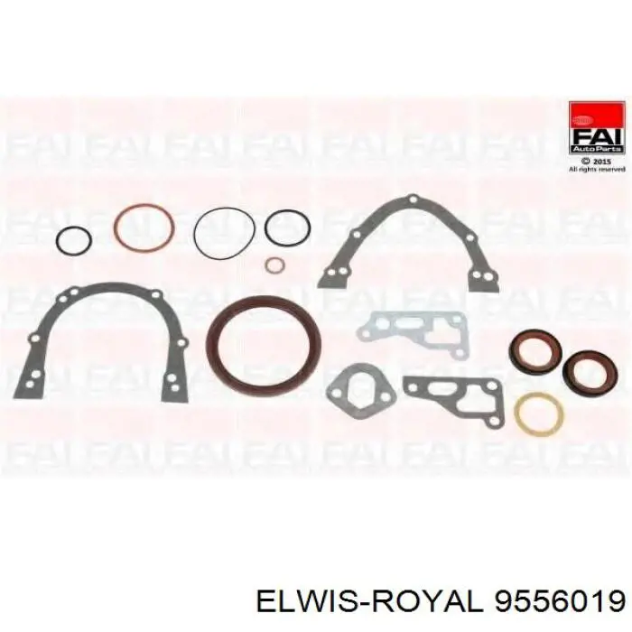 9556019 Elwis Royal Комплект прокладок двигуна, нижній