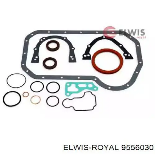 Комплект прокладок двигуна, нижній 9556030 Elwis Royal