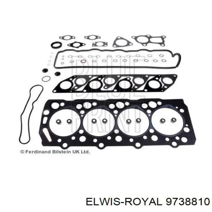 Комплект прокладок двигуна, верхній Elwis Royal 9738810 ціна, від 33.01 USD