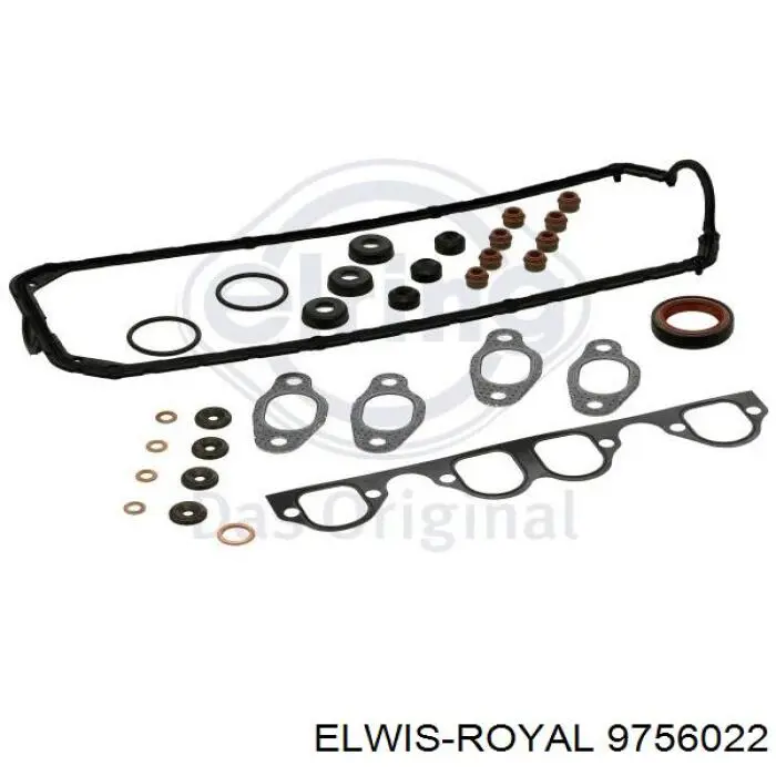 9756022 Elwis Royal комплект прокладок двигуна, верхній