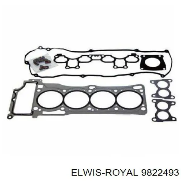 9822493 Elwis Royal комплект прокладок двигуна, верхній