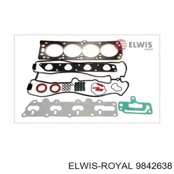 Комплект прокладок двигуна, верхній Elwis Royal 9842638 ціна, від 50.04 USD